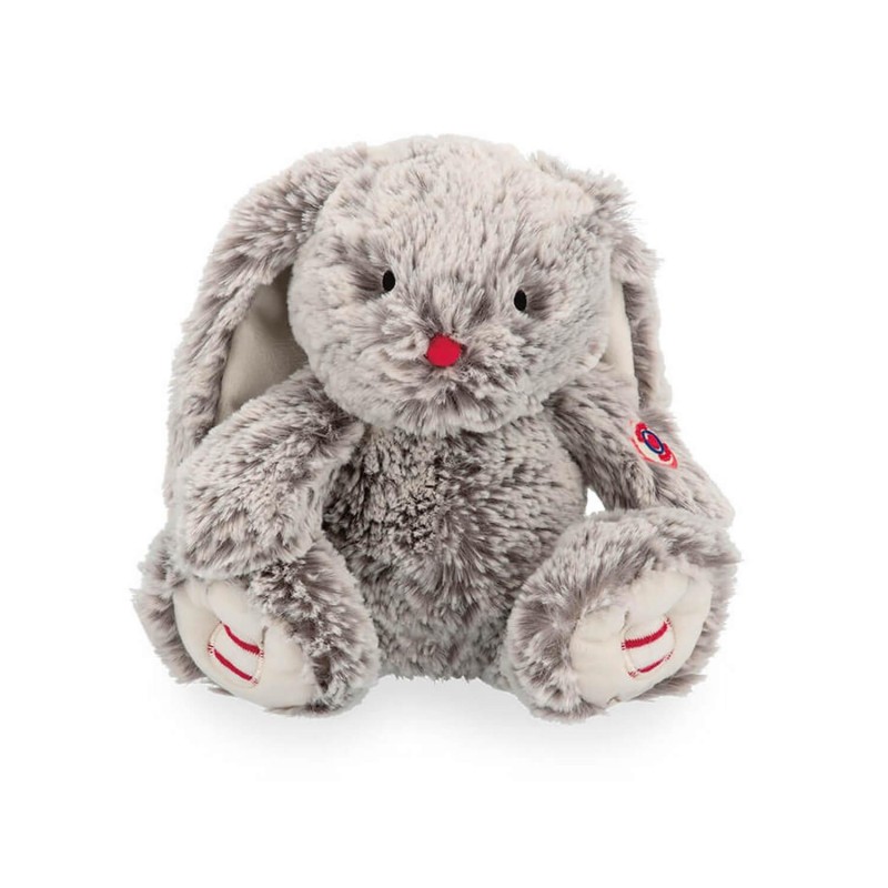 PELUCHE LAPIN GRIS PRESTIGE - 38 CM KALOO