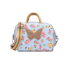 Sac Repas Liberty Butterfly Bleu - CARAMEL ET COMPAGNIE