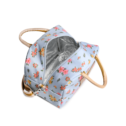 Sac Repas Liberty Butterfly Bleu - CARAMEL ET COMPAGNIE