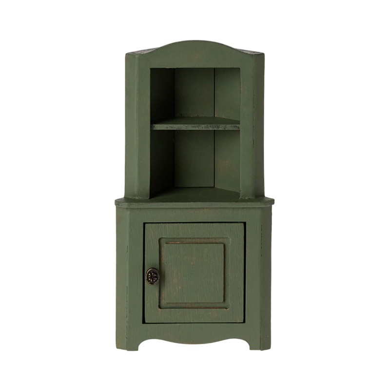 Armoire d'angle, Souris - Vert foncé - Maileg