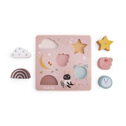 Puzzle encastrable sensoriel - Moulin Roty