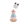 Culbuto Chat empilable en bois - Moulin Roty