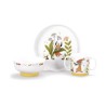 SET VAISSELLE PORCELAINE LES 3 LAPINS - MOULIN ROTY