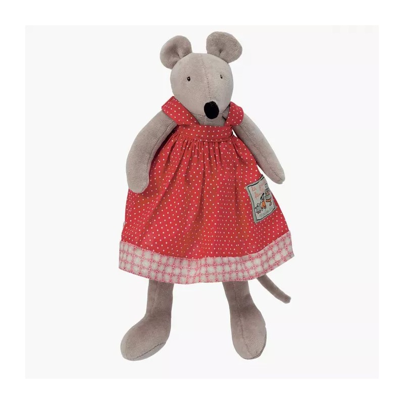 Peluche Nini la souris Les Petits Frères MOULIN ROTY