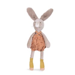 Peluche Lapin argile MOULIN ROTY