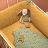 Peluche Lapin sauge MOULIN ROTY