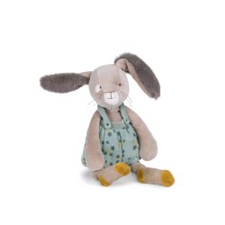 Peluche Lapin sauge MOULIN ROTY