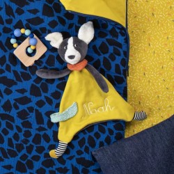 Doudou Puce jaune - Moulin...