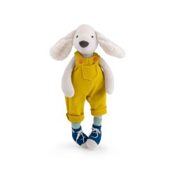 Poupée chien Pilou jaune...