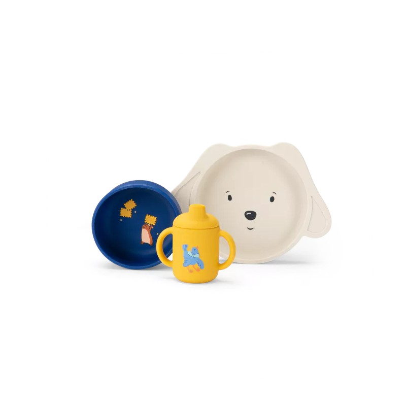 Set vaisselle silicone MOULIN ROTY