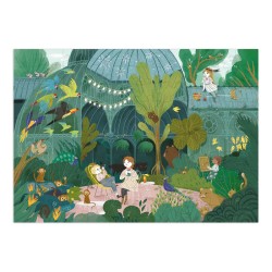 Puzzle Au jardin des plantes 100 pcs - MOULIN ROTY
