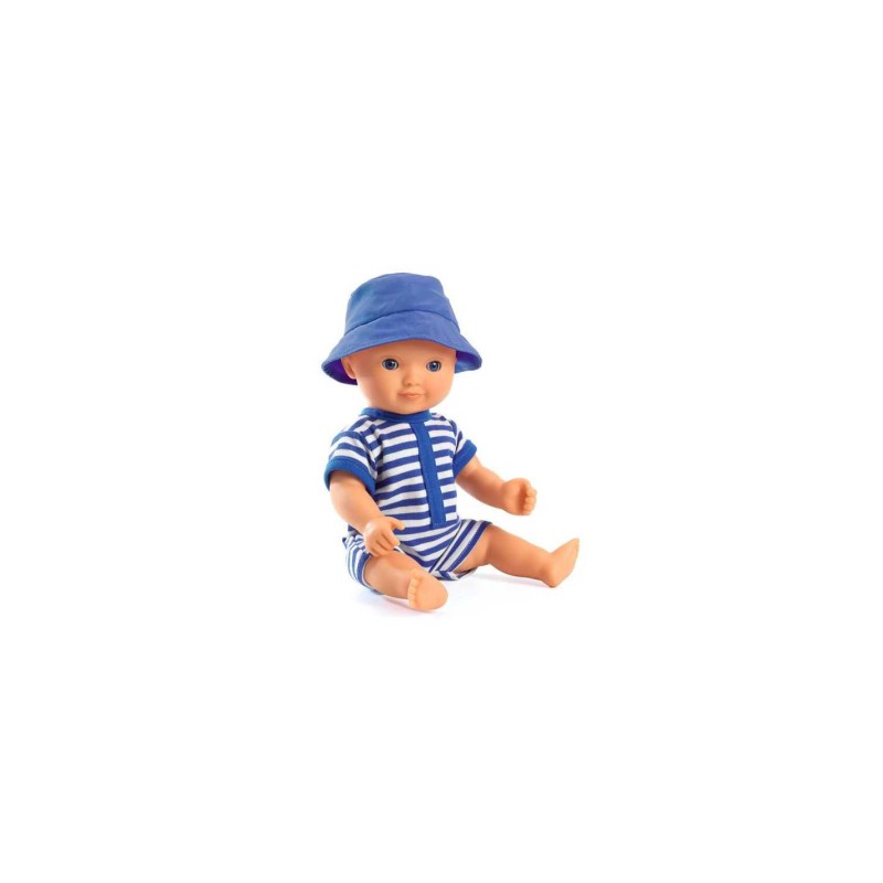 Poupée pour le bain garçon Olive Pomea - Djeco