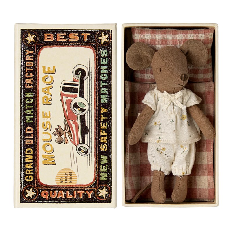 Souris Grande sœur dans sa boîte assortie - MAILEG