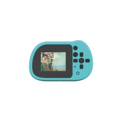 Appareil photo etanche pour enfants turquoise - KIDYWOLF