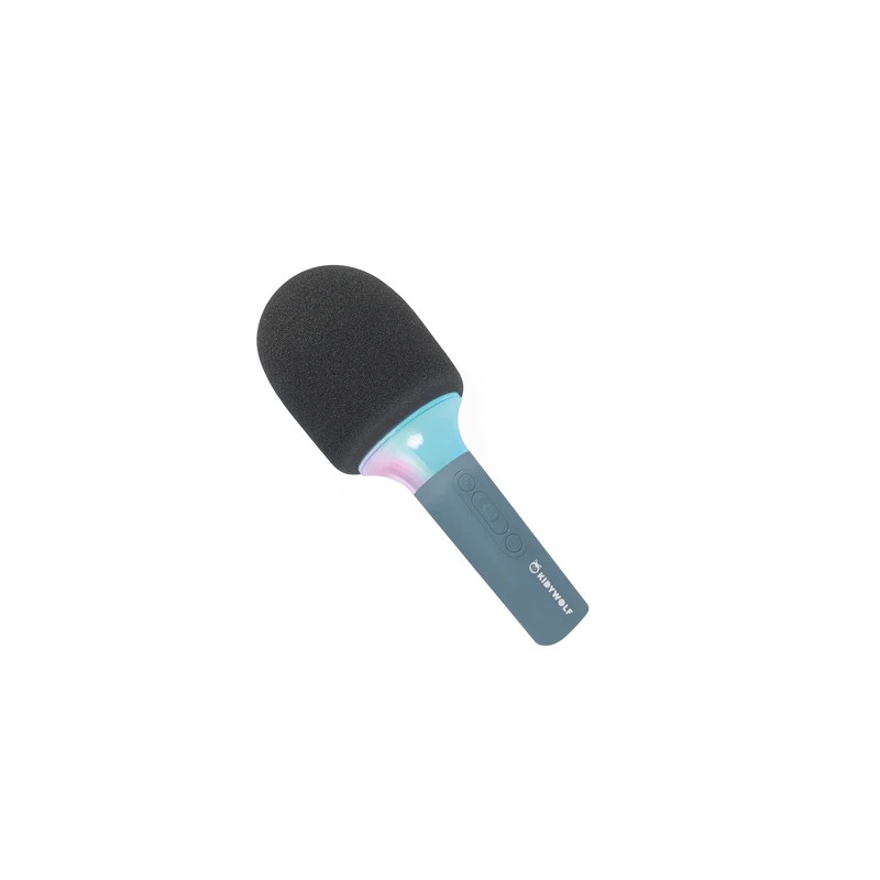 MICRO KARAOKE KIDYMIC BLEU - KIDYWOLF