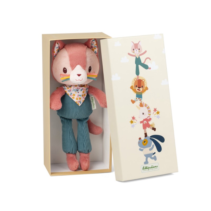Peluche Jeanne le chat - LILLIPUTIENS