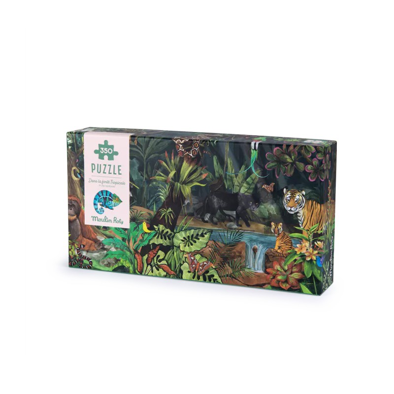 Puzzle Forêt tropicale 350 pcs - MOULIN ROTY