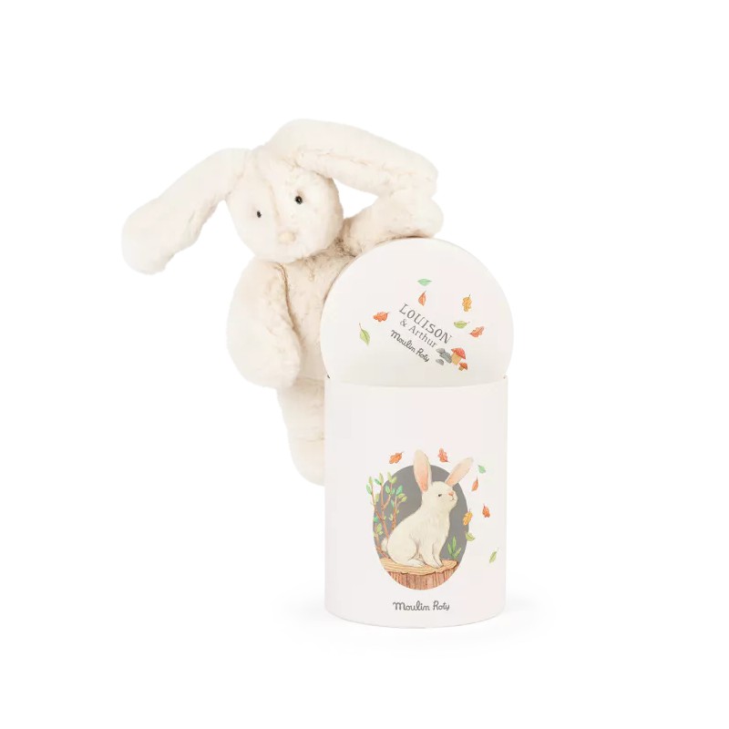 Poupée lapin Louison (en boîte) moulin roty