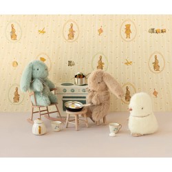 Bunny plush, Mini - Cream peach - maileg