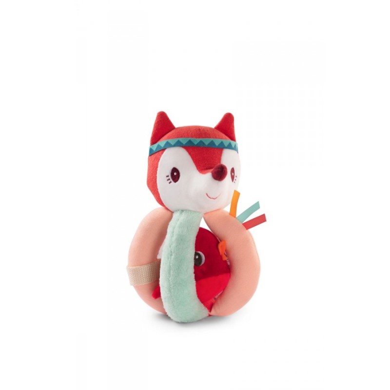 Hochet à poignées Alice la renarde - LILLIPUTIENS
