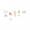 4 BIJOUX EN BOIS A CREER RAINBOW LAND - djeco