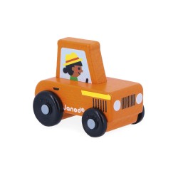 VEHICULE - Tracteur rouge...