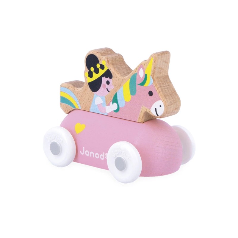 VEHICULE - Voiture princesse en bois - JANOD
