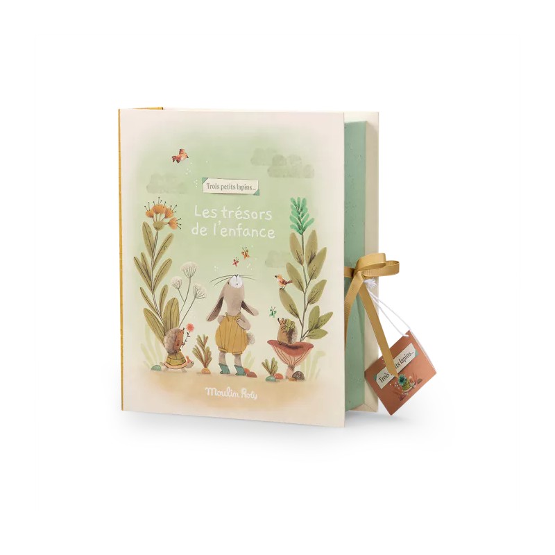 Coffret de naissance - les trois petits lapins Moulin Roty