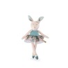 Petite peluche lapin bleu Moulin Roty