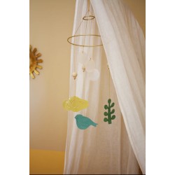 Mobile déco pour enfant - Nacre et Nuage- L'oiseau bateau