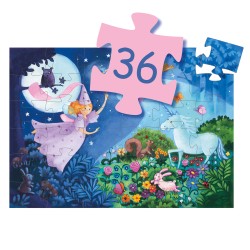 La fée et la licorne - 36 pcs - djeco