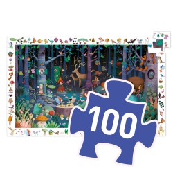 la forêt enchantée - 100 pcs - FSC MIX - djeco