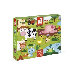 Puzzle Tactile de la Ferme...