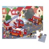 Puzzle Pompiers 24 pièces - janod