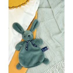 Doudou Lapin vert sauge –...