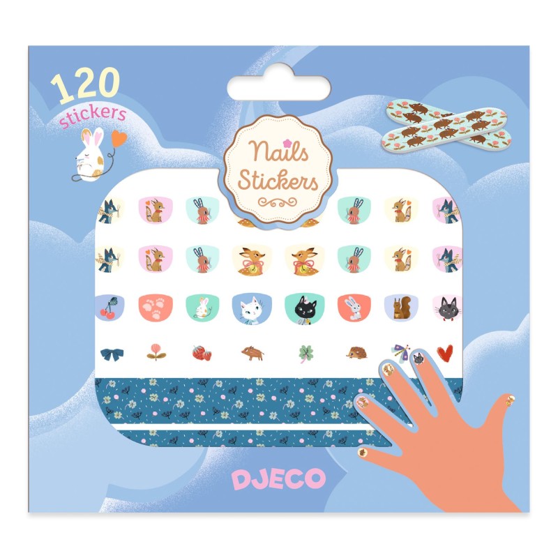 NAILS STICKERS MIMI - djeco