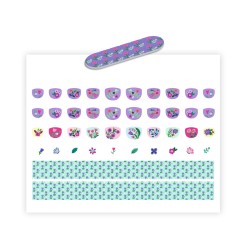 NAILS STICKERS PETITE FLEUR - djeco