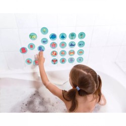 Mémo de Bain Mes Bébés Animaux - janod