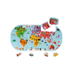 Puzzle Carte des...