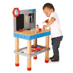 Etabli magnétique géant Brico'Kids (bois) JANOD