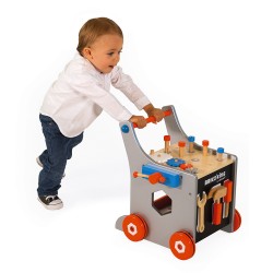 Chariot magnétique Brico'Kids (bois) JANOD