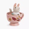 Tirelire lapin - APRES LA PLUIE - moulin roty